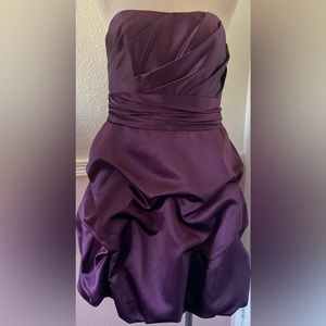 David’s Bridal strapless dress size 16